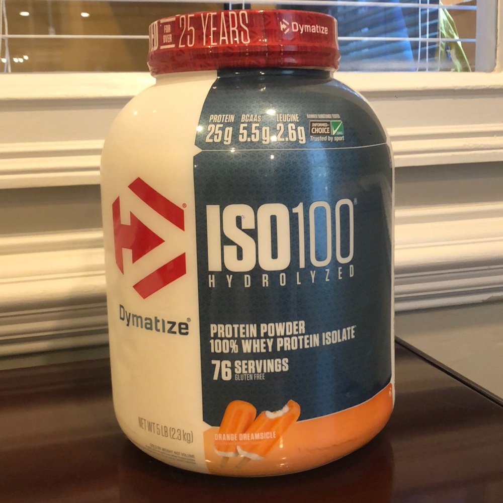 Brand new ISO100 Hydrolyzed 76 servings (5LB)